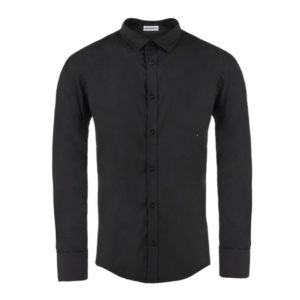 Camicia PRINCE_Poly_Cot_nera