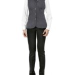 Gilet Cherie-grigio scuro