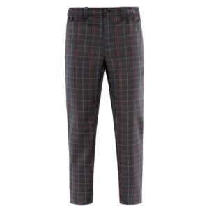 Pantalone CRONOS scozzese marrone