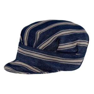 Cappello TOMMY_Cot_Poly_rigato blu