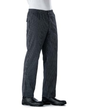 Pantalone Uomo DANNY Gessato Nero