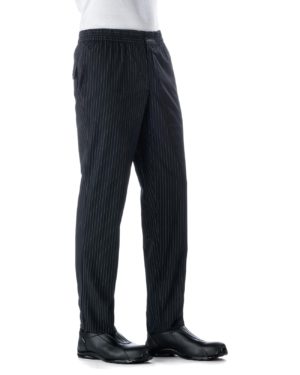 Pantalone Uomo DANNY Gessato Nero Light