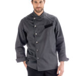 Giacca Cuoco YANKEE Grigio/Nero