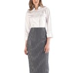 Grembiule FRANCESE Gessato Grigio