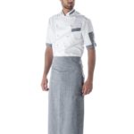 Grembiule FRANCESE Grigio Melange