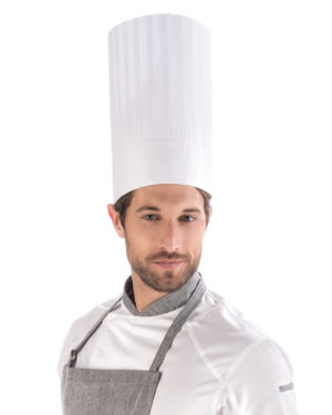 Cappello Chef TNT Bianco 25 cm
