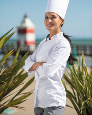 Giacca Cuoco Donna GIORGIA Bianco