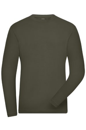 Men's BIO Stretch-Longsleeve Work - SOLID - immagine 6