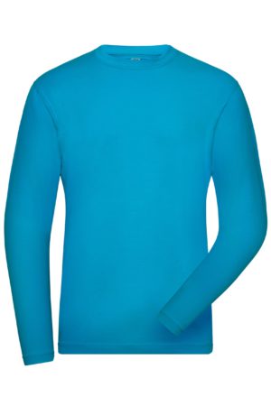 Men's BIO Stretch-Longsleeve Work - SOLID - immagine 9