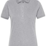 Ladies' BIO Stretch-Polo Work - SOLID - Grey Heather