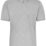 Men's BIO Stretch-Polo Work - SOLID - Grey Heather