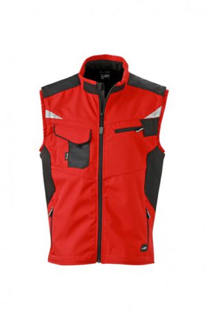 Workwear Softshell Vest - STRONG - - immagine 6