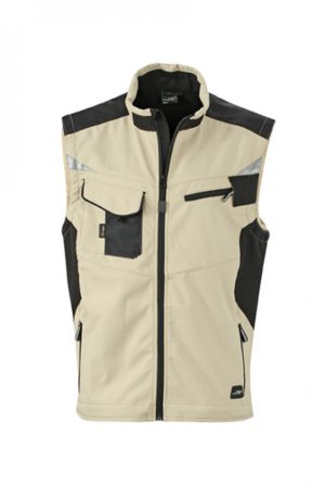 Workwear Softshell Vest - STRONG - - immagine 8