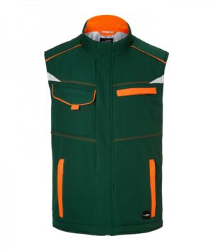 Workwear Softshell Padded Vest - COLOR - - immagine 5