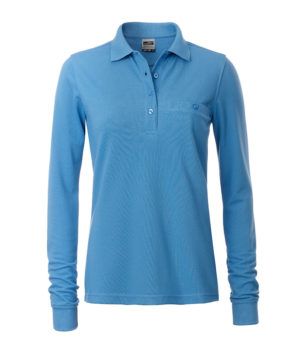 Ladies' Workwear Polo Pocket Longsleeve - immagine 2