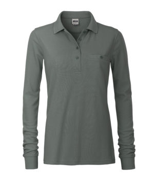 Ladies' Workwear Polo Pocket Longsleeve - immagine 7