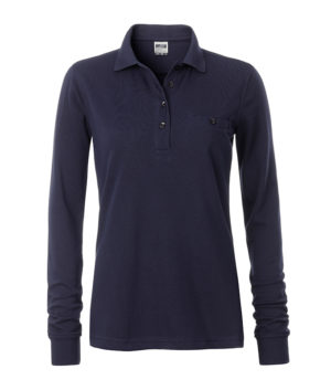 Ladies' Workwear Polo Pocket Longsleeve - immagine 11