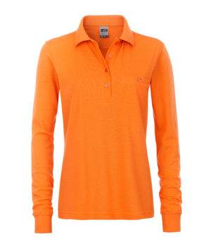Ladies' Workwear Polo Pocket Longsleeve - immagine 12