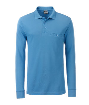 Men's Workwear Polo Pocket Longsleeve - immagine 2