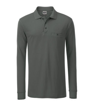 Men's Workwear Polo Pocket Longsleeve - immagine 7