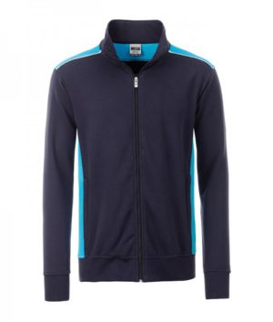 Men's Workwear Sweat Jacket - COLOR - - immagine 6