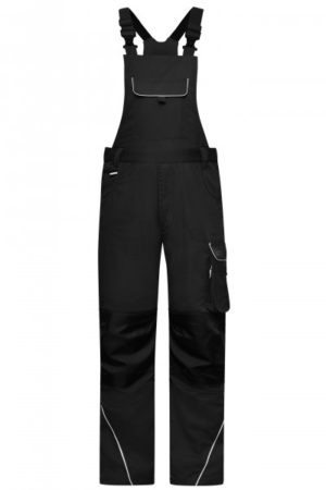 Workwear Pants with Bib - SOLID - - immagine 2
