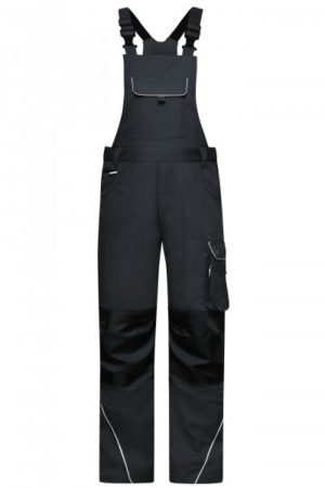 Workwear Pants with Bib - SOLID - - immagine 3