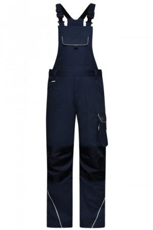 Workwear Pants with Bib - SOLID - - immagine 5