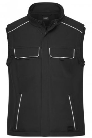 Workwear Softshell Vest - SOLID - - immagine 2