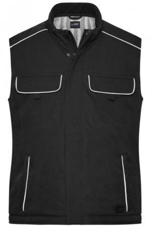 Workwear Softshell Padded Vest - SOLID - - immagine 2