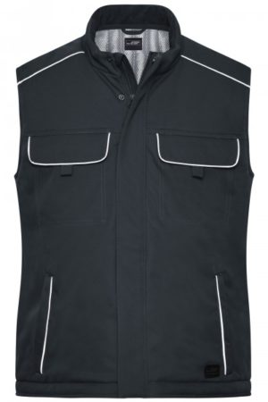 Workwear Softshell Padded Vest - SOLID - - immagine 3