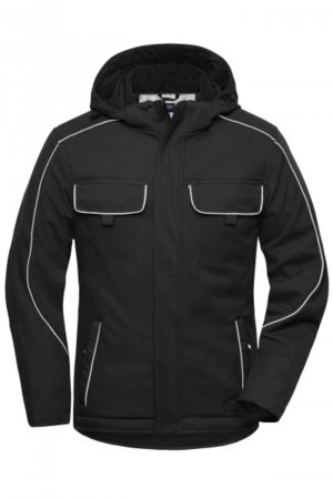 Workwear Softshell Padded Vest - SOLID - Manica Lunga - immagine 2