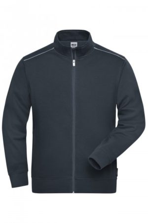 Men's Workwear Sweat - Jacket - SOLID - - immagine 3