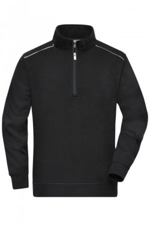 Workwear Half-Zip Sweat - SOLID - - immagine 2