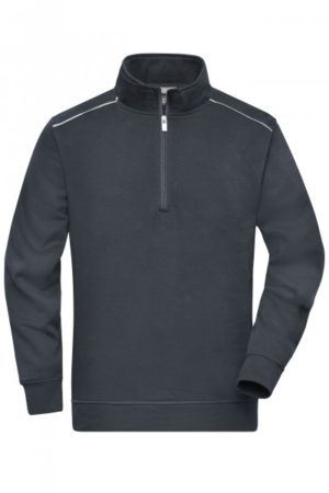 Workwear Half-Zip Sweat - SOLID - - immagine 3