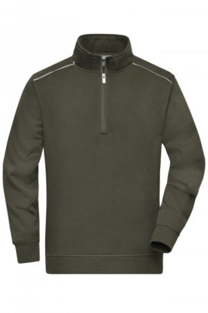 Workwear Half-Zip Sweat - SOLID - - immagine 6