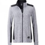 Ladies' Knitted Workwear Fleece Jacket - STRONG -