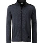 Men's Knitted Workwear Fleece Jacket - STRONG -