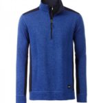 Men's Knitted Workwear Fleece Half-Zip - STRONG -