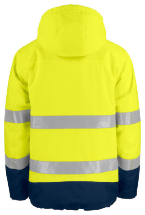 HI-VIS PARKA IMBOTTITO EN ISO 20471 - classe 3 - EN343 classe - 6441 3/1 - immagine 3