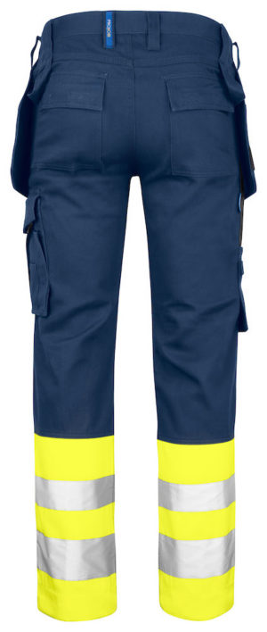 HI-VIS PANTALONI MULTITASCHE EN ISO 20471 - classe 1 n- 6530 - immagine 2