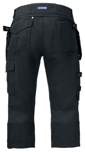 Pantaloni 3/4 Canvas Multitasche - Stretch - 5529 - immagine 4