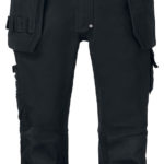 Pantaloni 3/4 Canvas Multitasche - Stretch - 5529