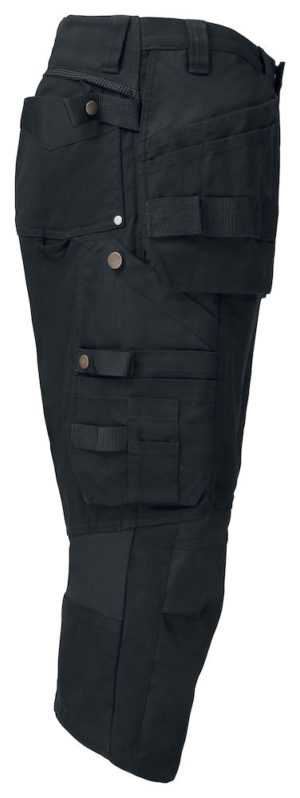 Pantaloni 3/4 Canvas Multitasche - Stretch - 5529 - immagine 3
