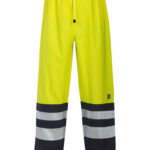 Pantaloni Uomo Antipioggia Alta Visibilità - 6504 - Classe 2