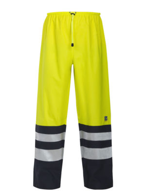 Pantaloni Uomo Antipioggia Alta Visibilità - 6504 - Classe 2