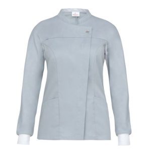 Casacca Donna Grigio Chiaro GIADA m/l