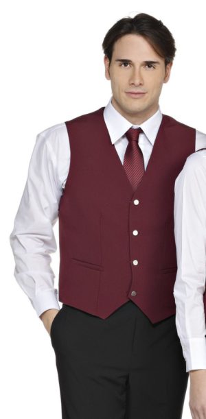 Gilet Uomo Bordeaux MIGUEL - immagine 2