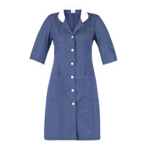Camice ORTENSIA_Poly_Cot_blu