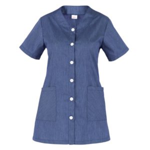 Casacca CAMELIA_Poly_Cot_blu
